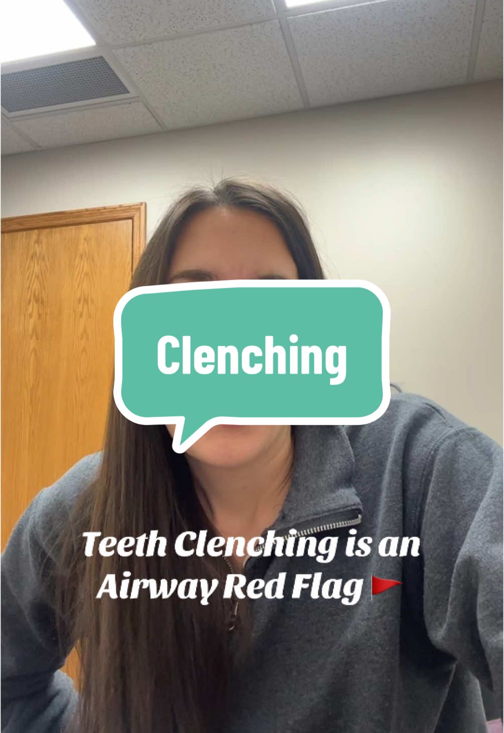 #creatorsearchinsights botox and night guards are not going to “fix” clenching when you cant breathe at night! #airwayhealth #myofunctionatherapy #oralfunction #sleepbetter #clenchingteeth #tongueposture #jawpainrelief #jawpain 