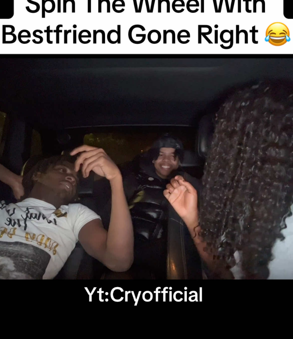 Spin The Wheel With Bestfriend Gone Right 😂 New Video Out Now Link In Bio (Yt:Cryofficial)❤️#foryou #viral #cryofficial #fyp #xyzbca #Vlog #youtube #bestfriend 