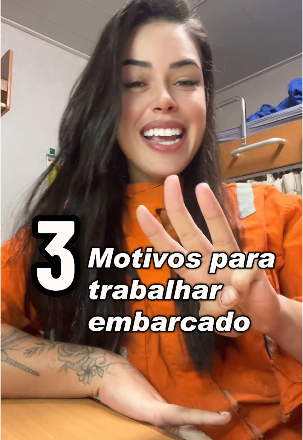 3 motivos para trabalhar embarcado. #embarcado #offshore #pretroleiro #girlspower #offshorelife #driling 