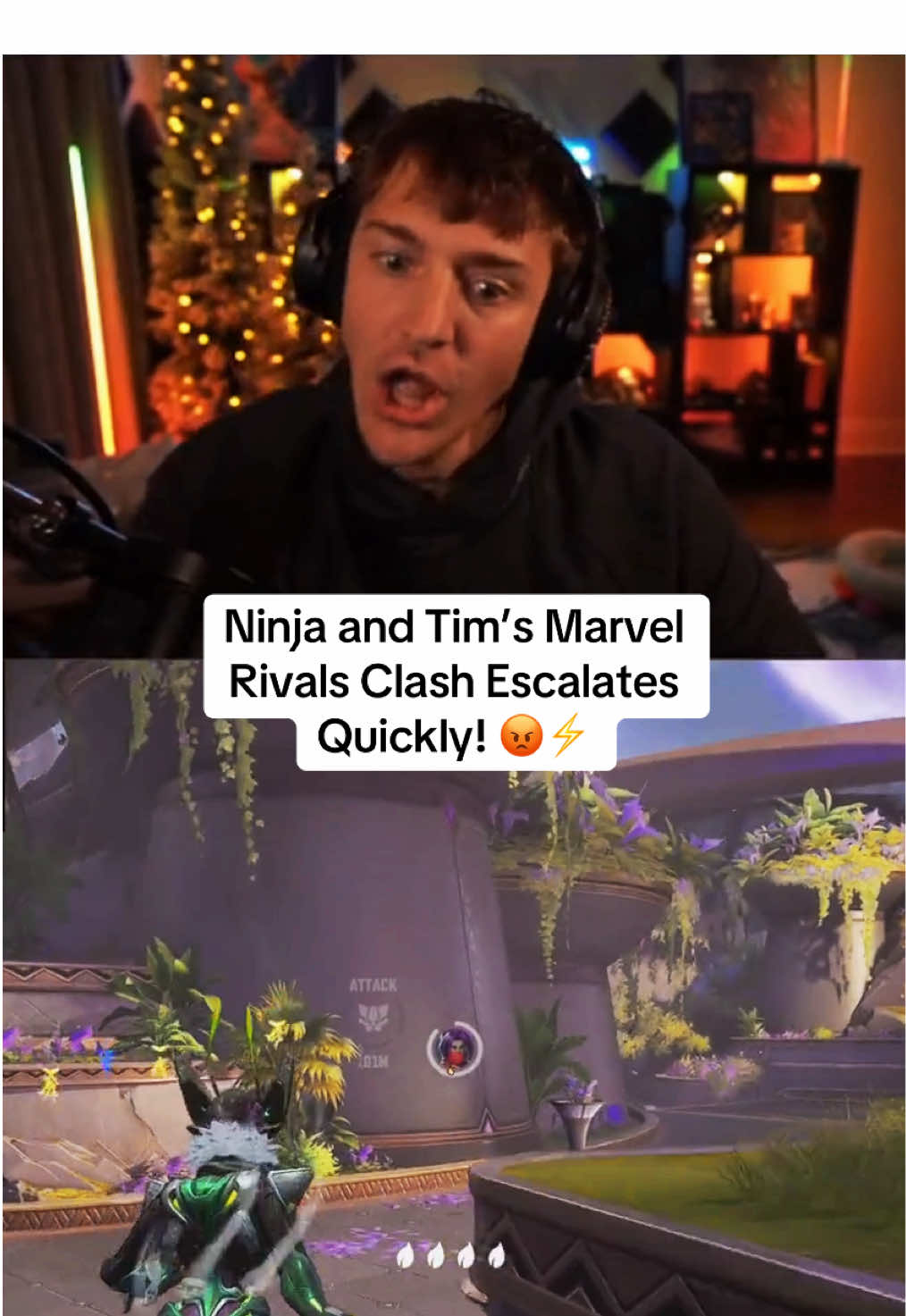 When Marvel Rivals gets a little too real 😂🔥 Ninja’s had enough of Tim’s antics! Whose side are you on? 🦸‍♂️⚡ #MarvelRivals #NinjaVsTim #GamingDrama #ninjalowtaperfade #StreamerBanter #ninjavstimthetatman #ninjadrama #lowtaperfade #marvelrivals #nadeshotvsninja #marvelrivalsstrategist #MarvelFansUnite #Twitch 