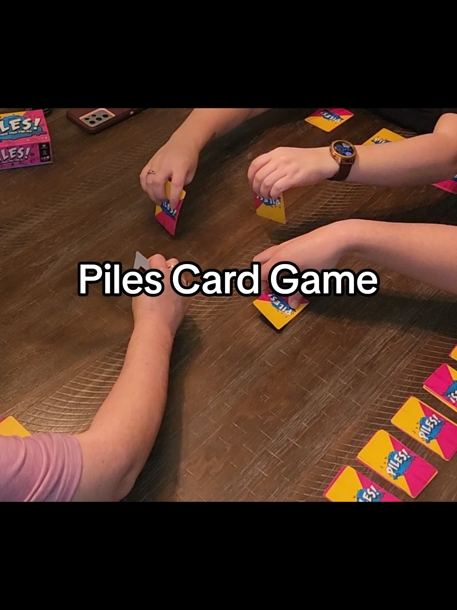 Piles Card Game #tiktokshopholidaydeals #tiktokshopholidayhual #tiktokshopendofyeardeals #games #familygames