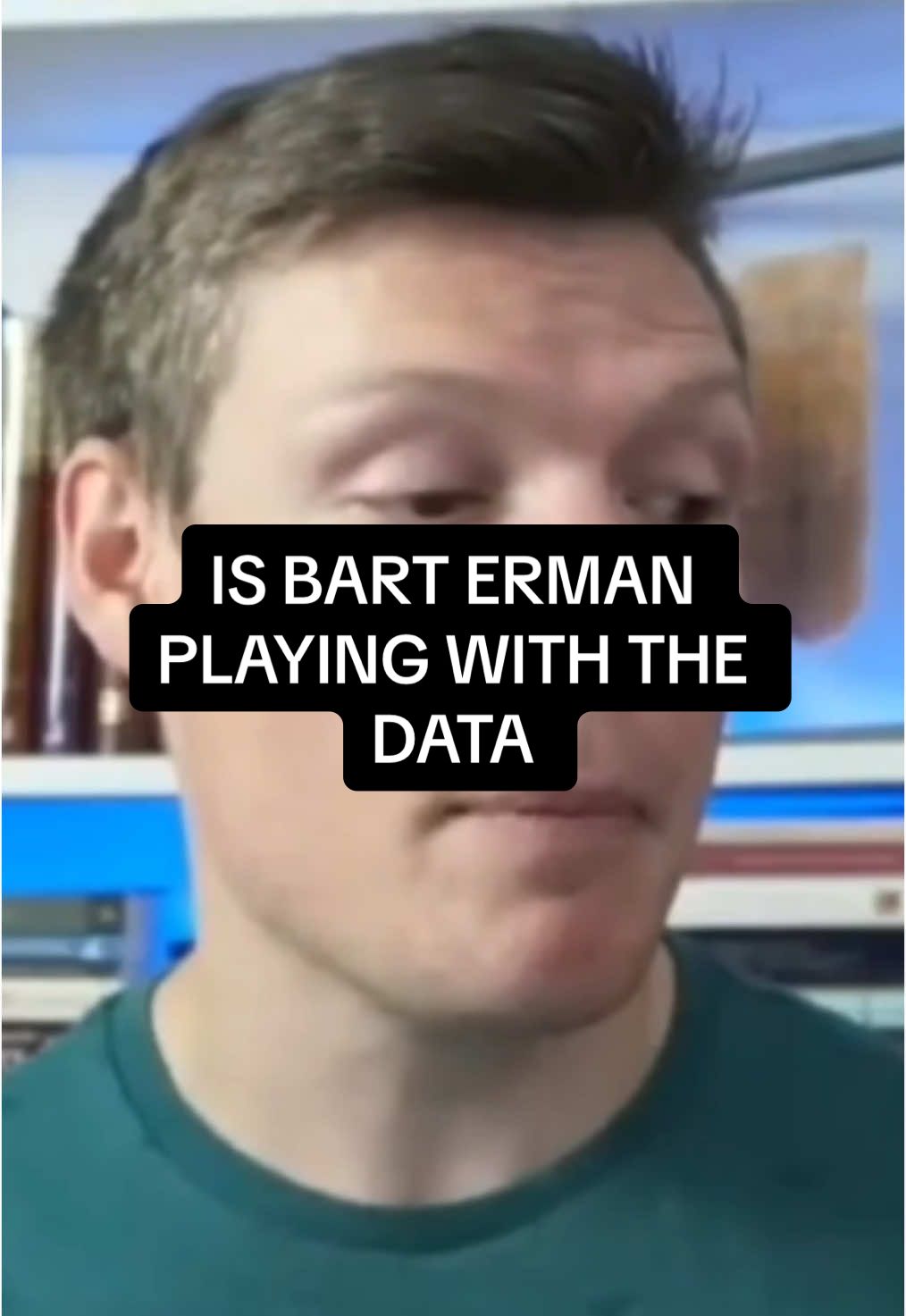 Bart Erman conclusions from the data are not correct #wesleyhuff #weshuff #christians #christianhistory #data #religiousdata #newtestament #thenewtestament #religion 