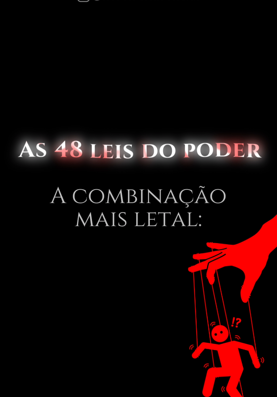 ♟️Aqui é xeque-mate... . #as48leisdopoder #manipulação #psicologia #mascara #estrategia #manipuladores #48leisdopoder #maquiavel #narcisismo #manipulador 