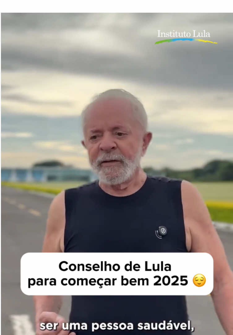 Sabe aquela meta de ser mais saudável em 2025? Bora se inspirar no presidente e cumpri-la! 💪 #tbt #lula #saude #bemestar #presidentelula #2025 #felizanonovo #feliz2025 