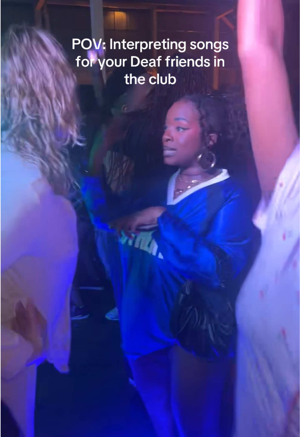 One thing about me, the club will be accessible! 💯🔥 #happynewyear #deaf #fyp #viralvideo 