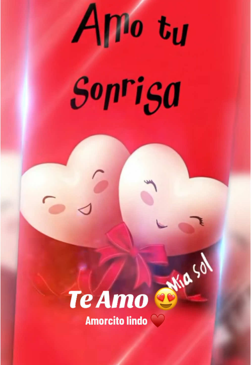 Solo tú y nadie más Amorcito lindo ♥️😍💋🌞