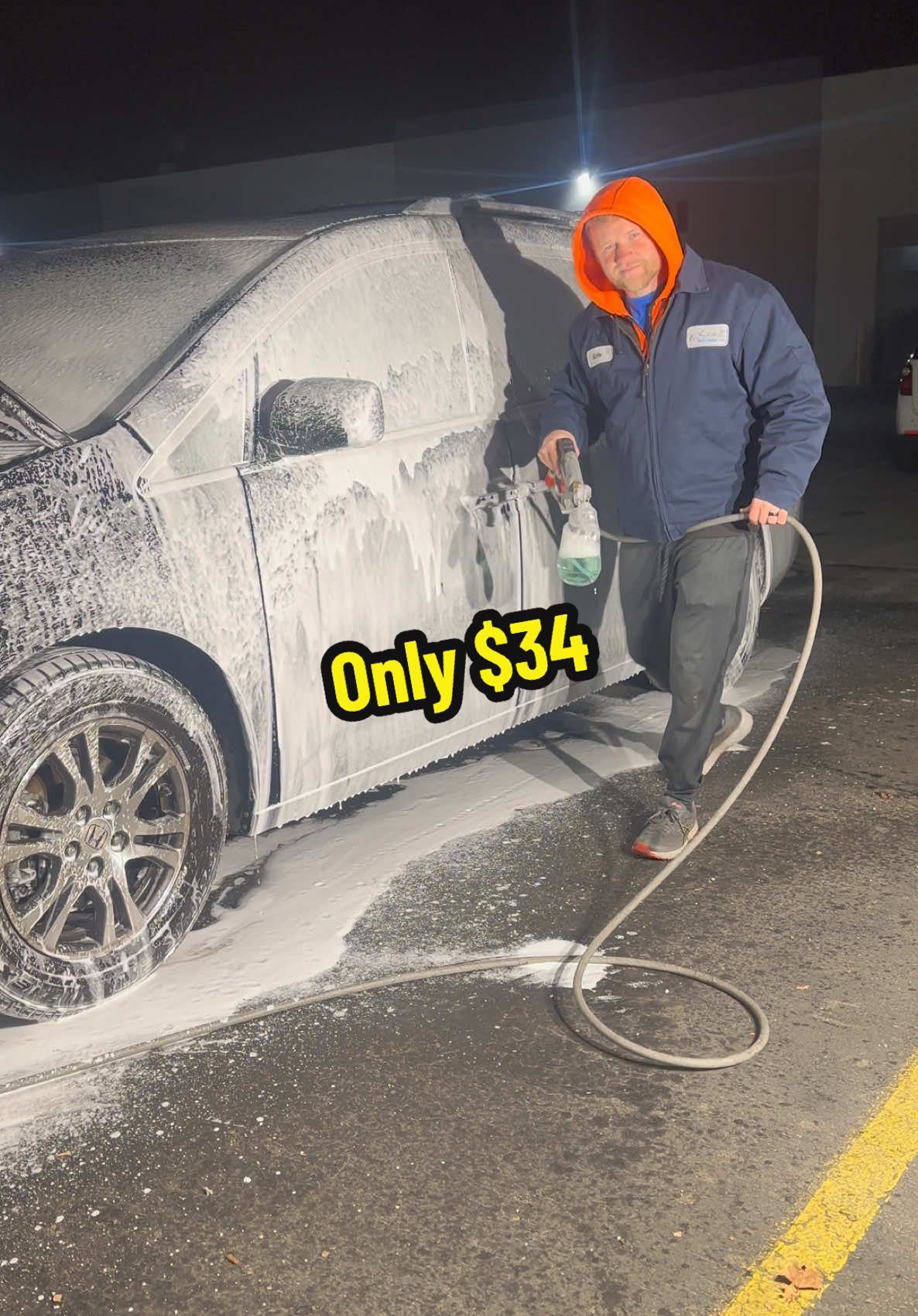 This is a super awesome and easy to use foam cannon! Viking is stacked when it comes to taking care of your vehicles! #CarCleaning #VikingFoamCannon #CleanCar #TikTokShop 