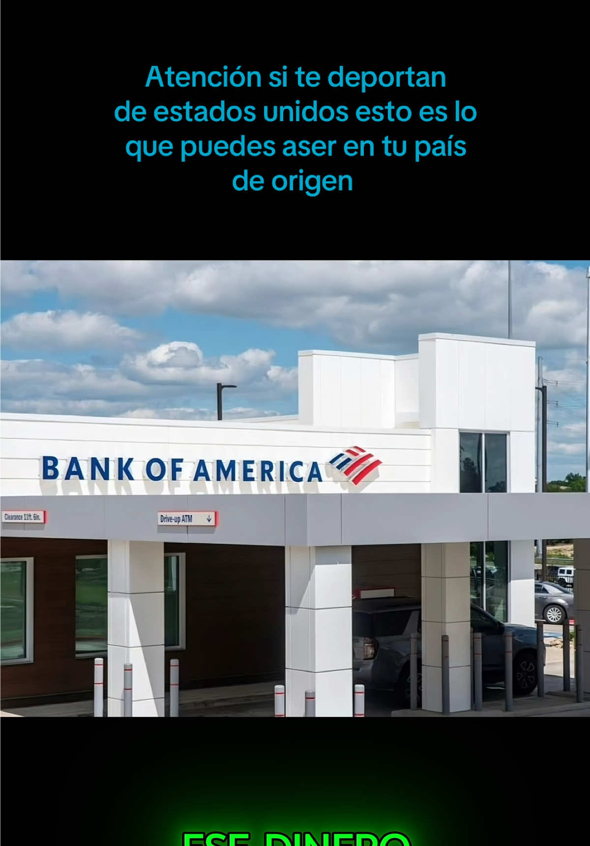 Atención si te deportan de estados unidos esto es lo que puedes hacer en tu país de origen #deportan #estadosunidos #dinero #banco #wellsforgo #banofamerica #migrantesenusa 