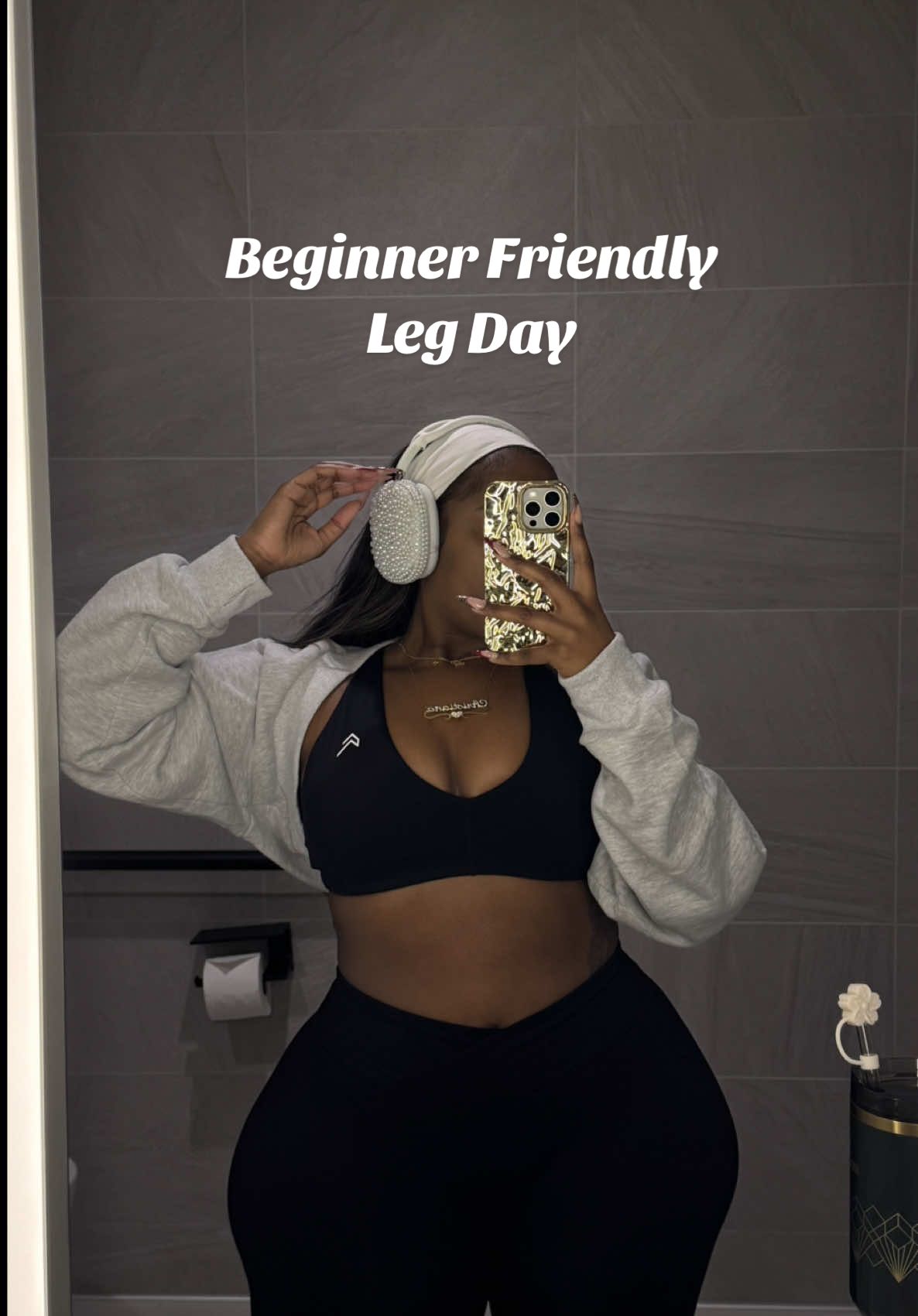 I’ve been reluctant to share my gym routine or weight loss journey because my page will always be about loving yourself first and the culture around body image is so sick as of lately. However I do understand the importance of representation so I want you to know that no matter what body you’re in there’s a place in the gym for you 🫶🏾✨ #legday #beginnerworkout #2025 
