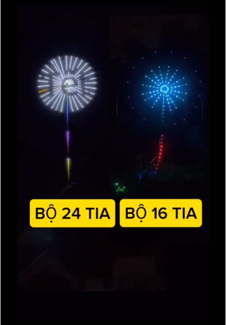 Đèn led pháo hoa 200 hiệu ứng cho tết năm nay #review #denledtrangtri #denledphaohoa #tet2025♥ #ngocreview 