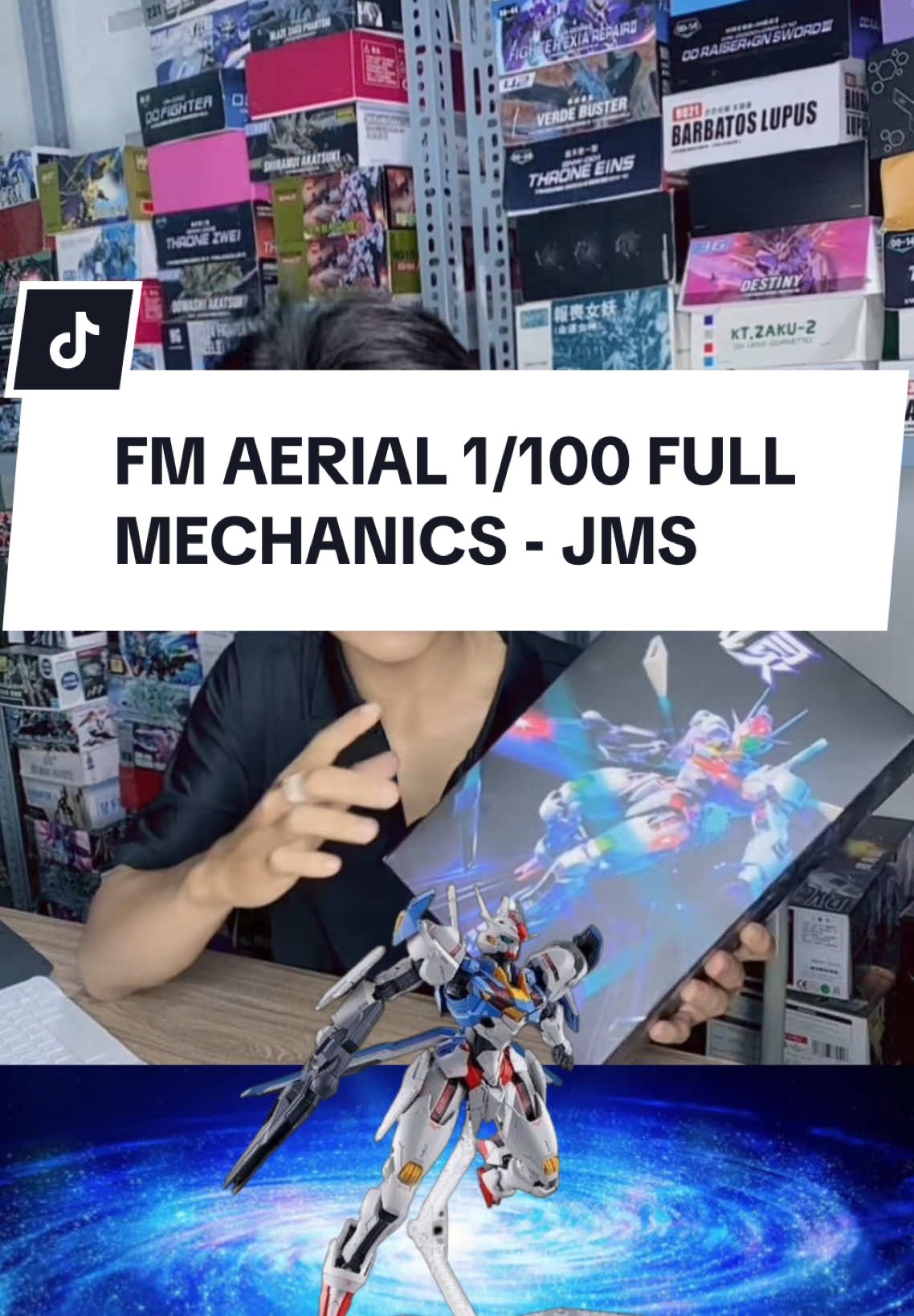 FM 1/100 Aerial Full Mechanics của JMS đã hàng rùi các bạn ơi🥲#fmaerial #fmaerialgundam #viraltiktok #livestream #saledaunam #gundamtiktok #xuhuongtiktok #shopgdhunterr #xuhuong 