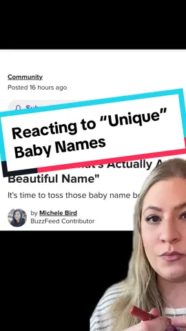 This is all in good fun because I know what’s uncommon or unique to a name consultant is not uncommon or unique to the regular person. #nameswithsteph #babynameconsultant #nameconsultant #babynametrends #uniquebabynames #uncommonbabynames #babynames 