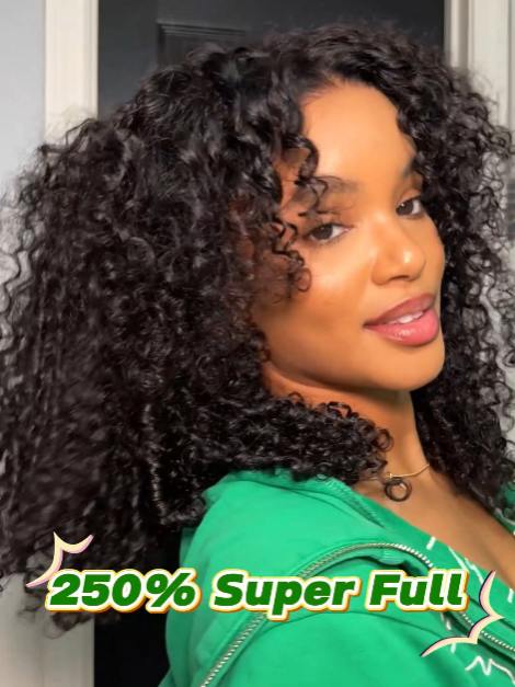 How to define your curls? Hair info:8x5 Popping Curly 18inch 250density 🔗in my bio #humanhairwig #naturalhair #curlyhair #curlywiginstall #haircare #curlypopping ##newyear #hairtok #hairtutorial #hairstyle #wiginstall #gluelesswig