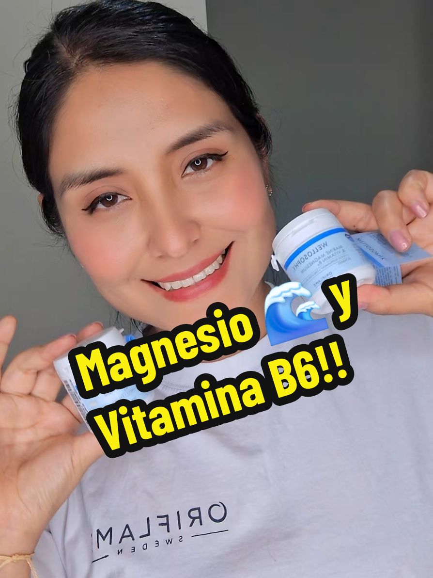 Y tú ya sabías del magnesio marino y vitamina B6? #magnesio #magnesiomarino #oriflame #oriflameperu #suplementosnaturales #vitaminab6 #johannajuarez 