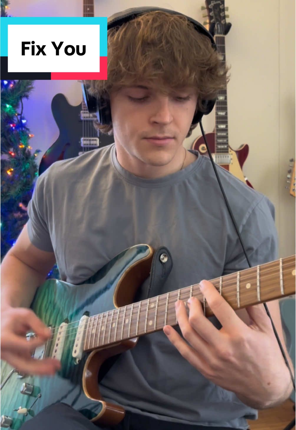 Starting off the new year with my best solo from 2024! I wanna thank all of you guys for all the love and support it means the world 🫶 if fix you by coldplay had a guitar solo #fixyou #coldplay #guitar #guitarcover #guitarsolo #guitartok #electricguitar @coldplay 