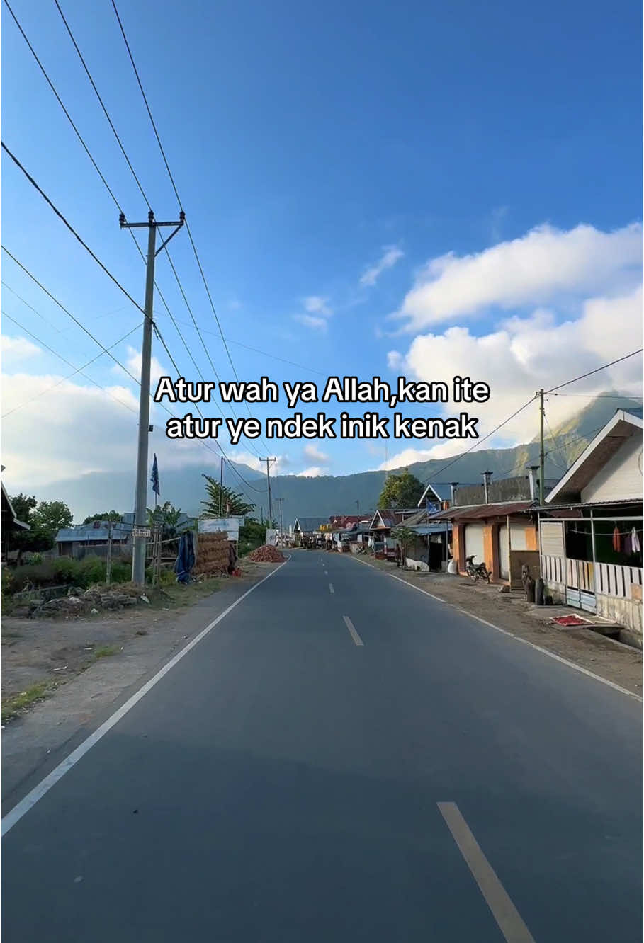 Atur wah ya Allah  #lagusasak #lombok #lombokviral #sembalun #lomboktimur