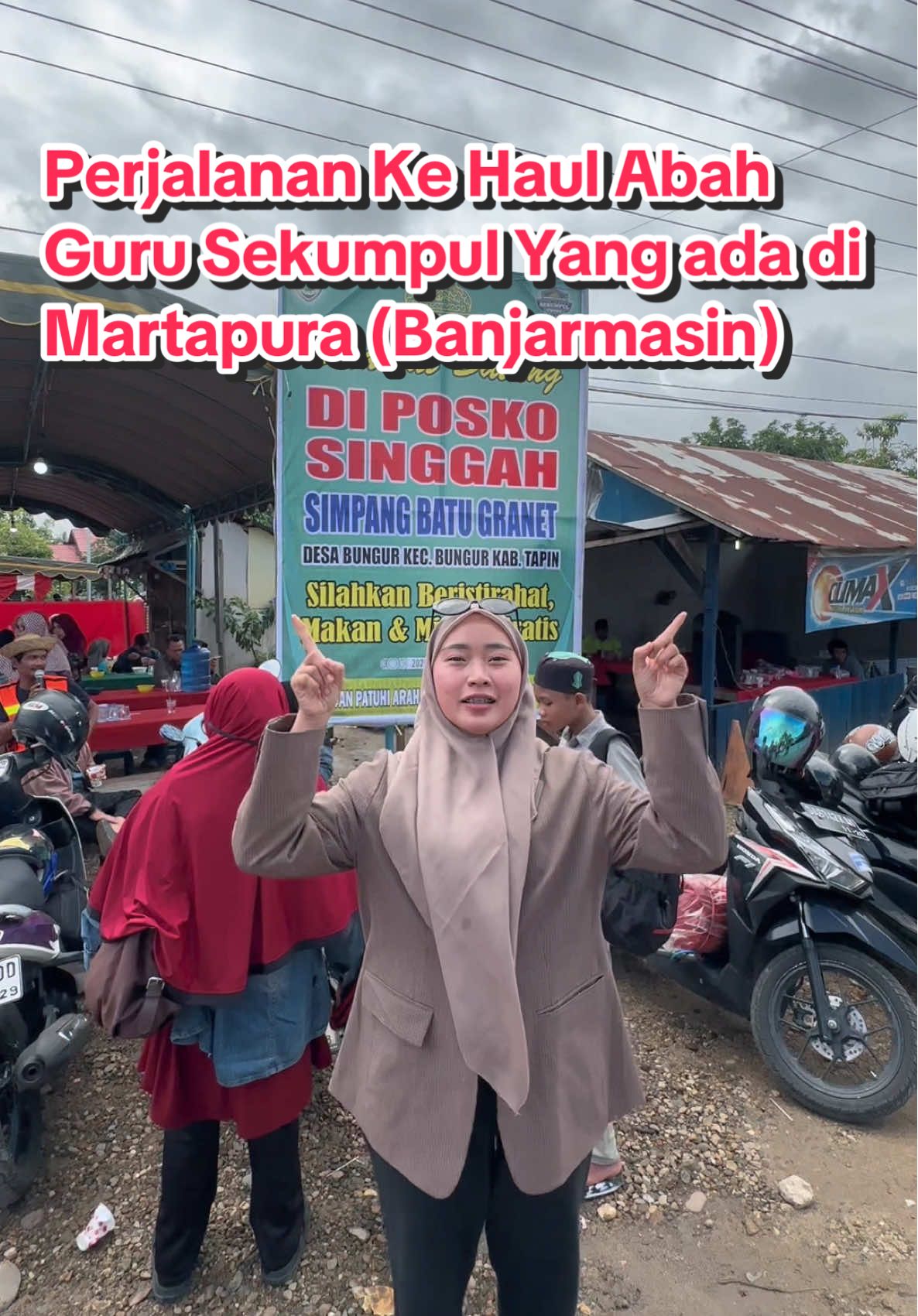 SEMUA MAKANAN & MINUMAN GRATIS , Perjalanan Ke Haul Abah Guru Sekumpul Yang ada di Martapura (Banjarmasin), Tenggarong-Martapura, selamat sampai tujuan semuanya🥰❤️ #jalanjalanasrinda #percobaanasrinda 