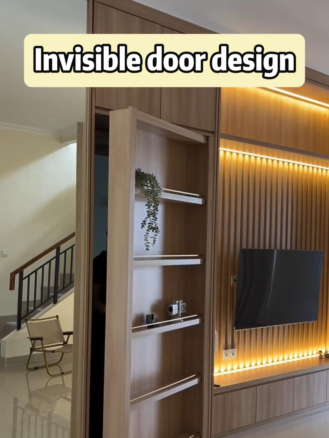 🌟 Discover the magic of invisible doors! 🌟 Transform your living space with our stylish invisible doors. They blend perfectly with your walls, providing a seamless look while maximizing functionality. See them in action in different rooms! 🚪 Living room: Keep your space integrated. Doors and wall panels are highly integrated to weaken area division. 🚪 Kitchen: Hide pantry space or utility room for a clean, uncluttered aesthetic. 💡 Each door is custom designed to fit your home's unique style, ensuring a perfect blend. It's more than just a door. 🔗 Want to learn more or want to customize your home? DM us directly for details! #invisibledoors #interiordesign #homeupgrade #modernhome #spacesaving #homedecorideas #interiordoors #woodendoor