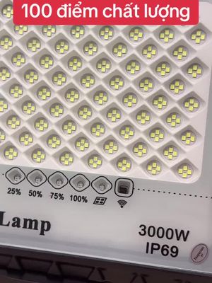 Tặng Dừng Thử - Đèn Năng Lượng Mặt Trời 3000W - Lỗi  1 đổi 1 trong vòng 30 ngày