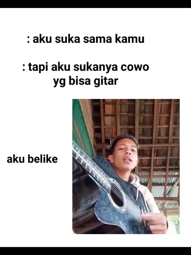 namanya juga usaha #foryou #meme #gitar #coverlagu 