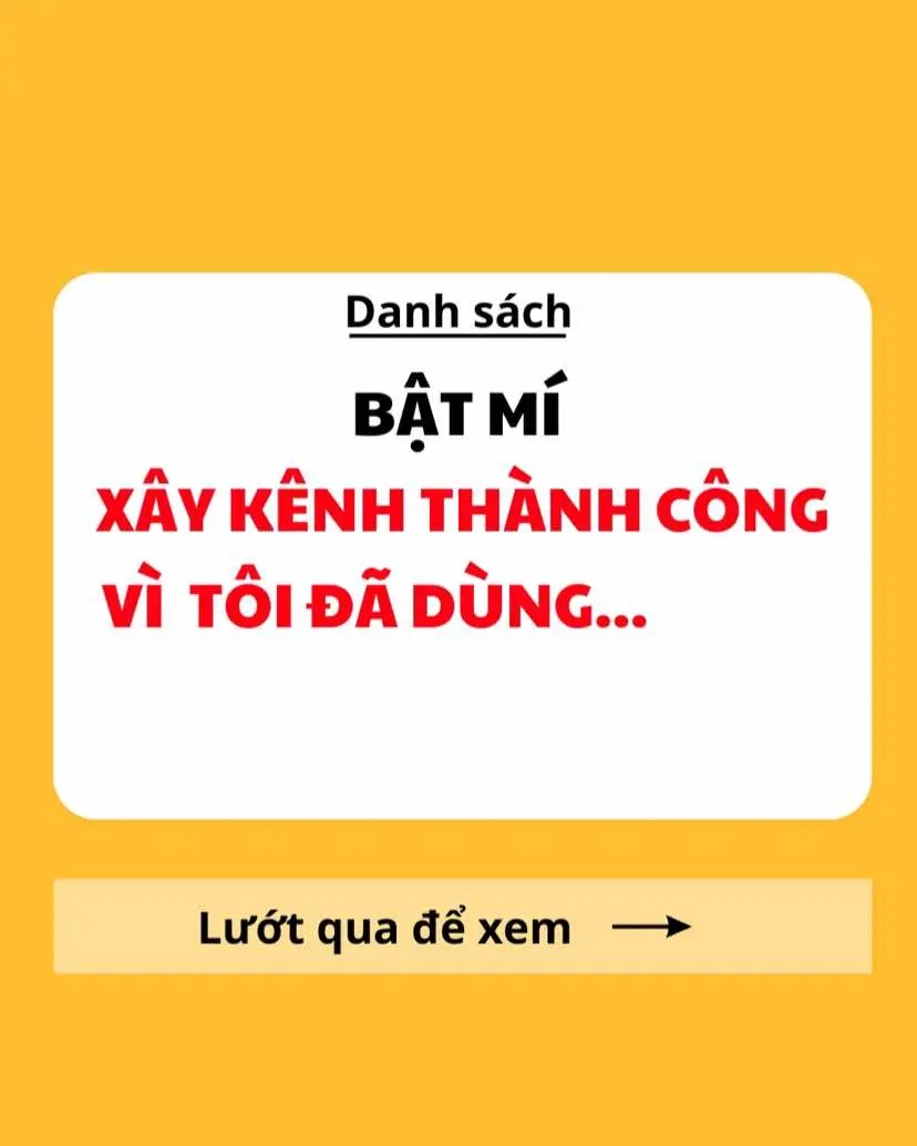 Công cụ giúp bạn xây kênh thành công #duynguyenmarketing #xaykenhtiktok #huongdanxaykenhtiktok #hoccungtiktok #LearnOnTikTok 