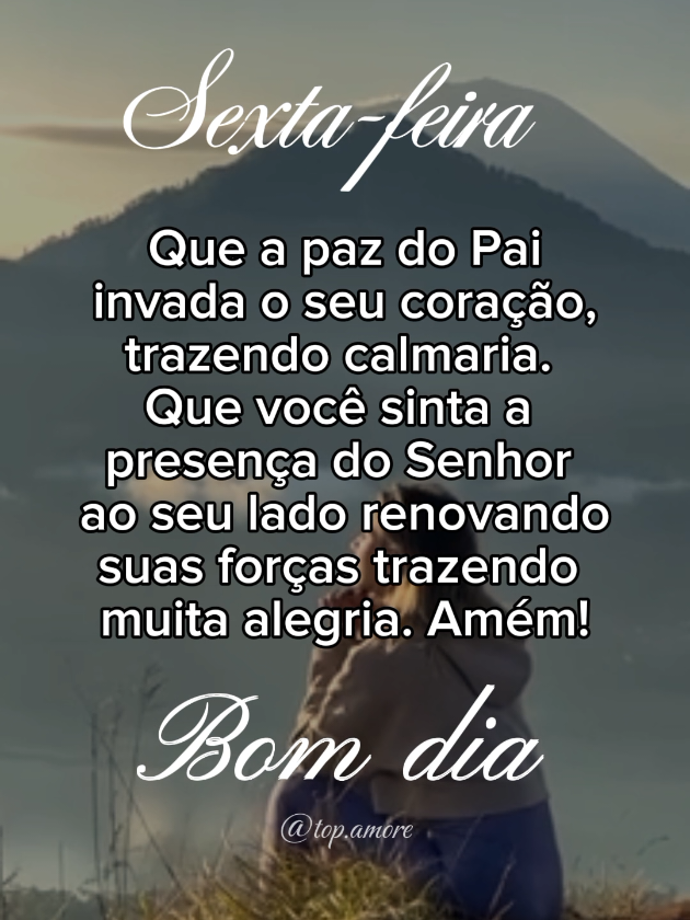 Bom dia 🙌  . . . . . . . #bomdia #sextafeira #gratidão #status #mensagemparastatus #Deus #bomdiaabençoado #mensagemdebomdia #bomdiaaaaa 