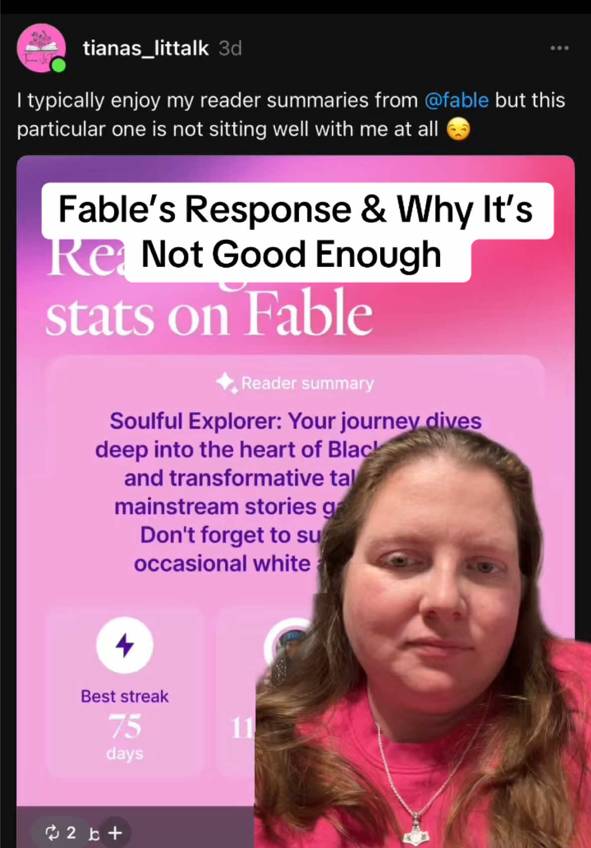 #Fable issued a statement today & it’s frankly not enough. #BookTok #bookish #booktracker @cbsnews @ABC News #bookworm #books #greenscreen 