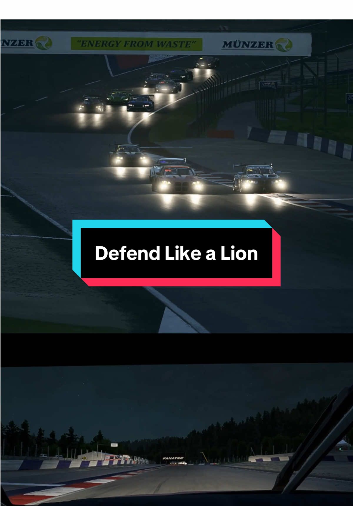 Defend like a lion #assettocorsacompetizione #bmw #bmwm4 #gt3 #simracing #redbullring #lowfuelmotorsport 