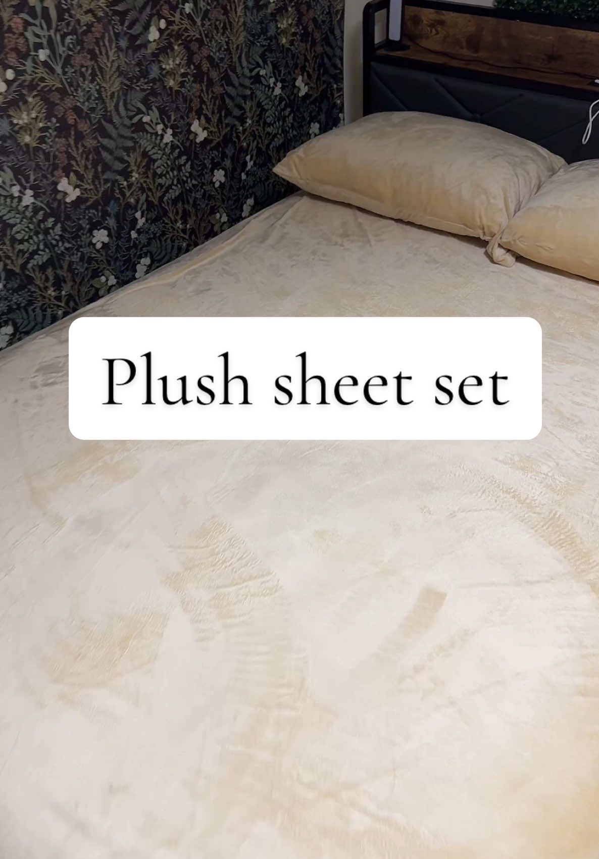 #plushsheets #softbedding #fittedsheetset #winterbedding 