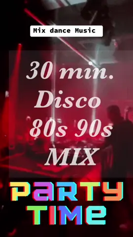 30 minutes of mix, disco music from the 80s and 90s, put on your headphones and enjoy!      #discomusic #80s90sdiscohits 