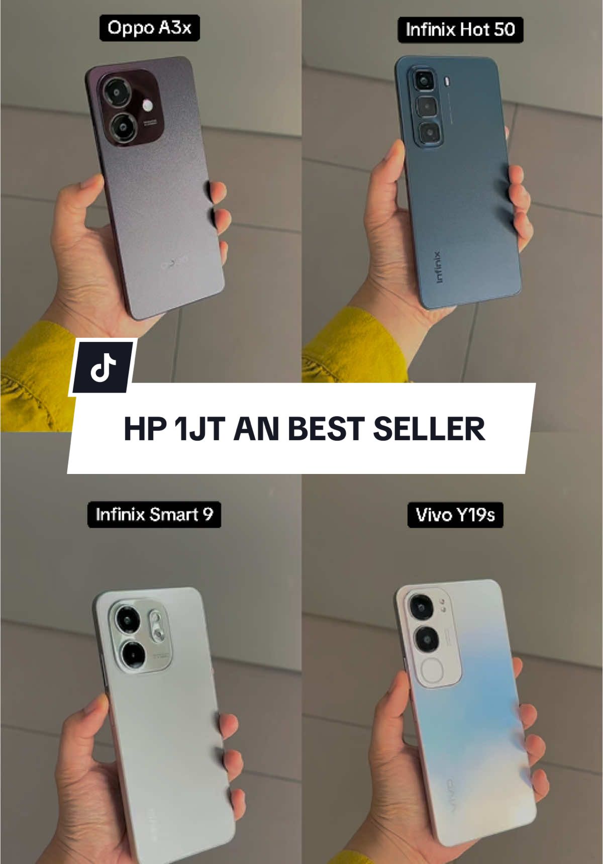 Nih yang lagi cari hp 1jt an 😍 #rekomendasihp #vivo #oppo #infinix #fyp #foryou #fypシ 