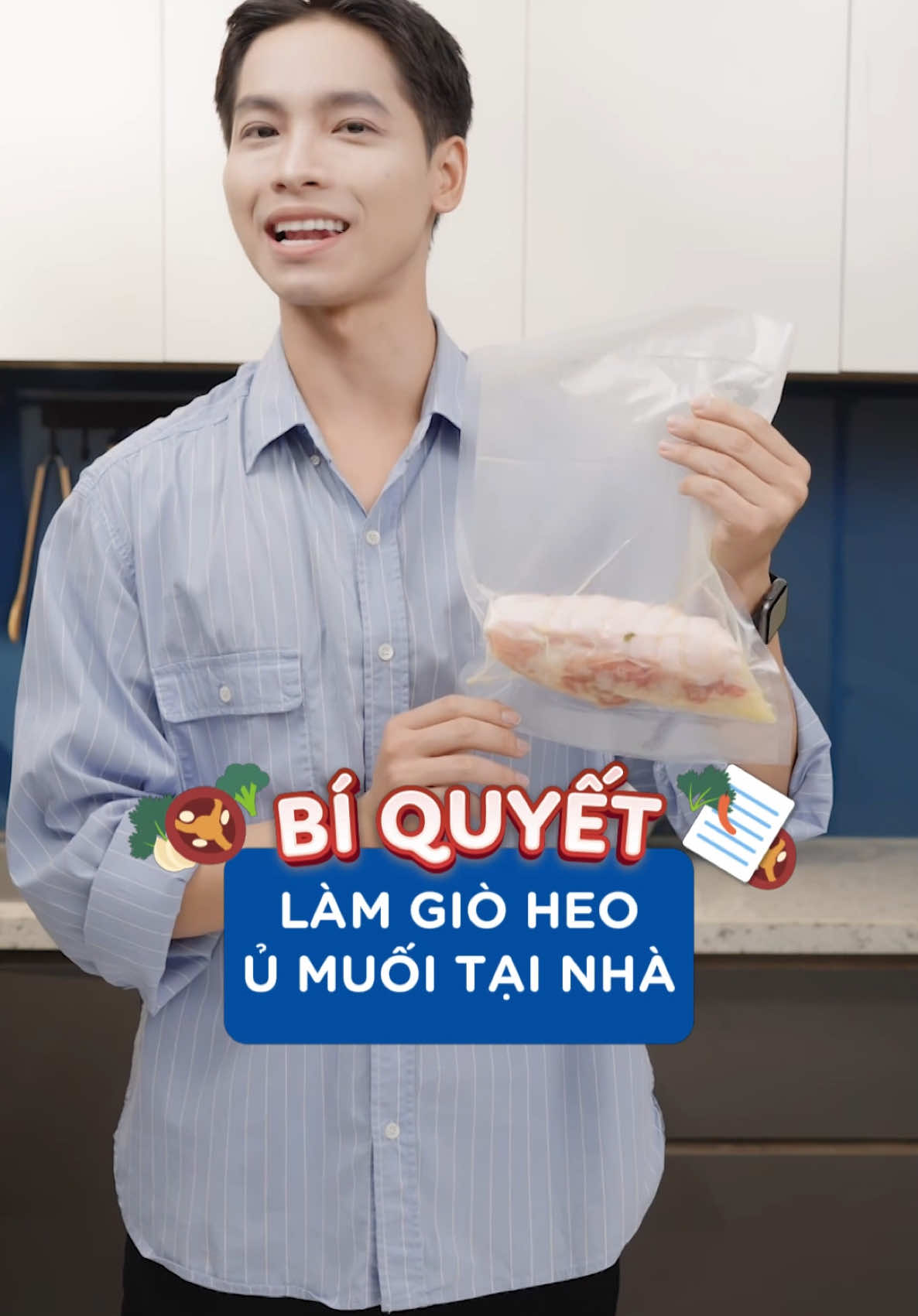 Giò heo ủ muối tới đâyy #BlueStone #giadungtienich #giadung #songnhehon #viecnhalasechia 