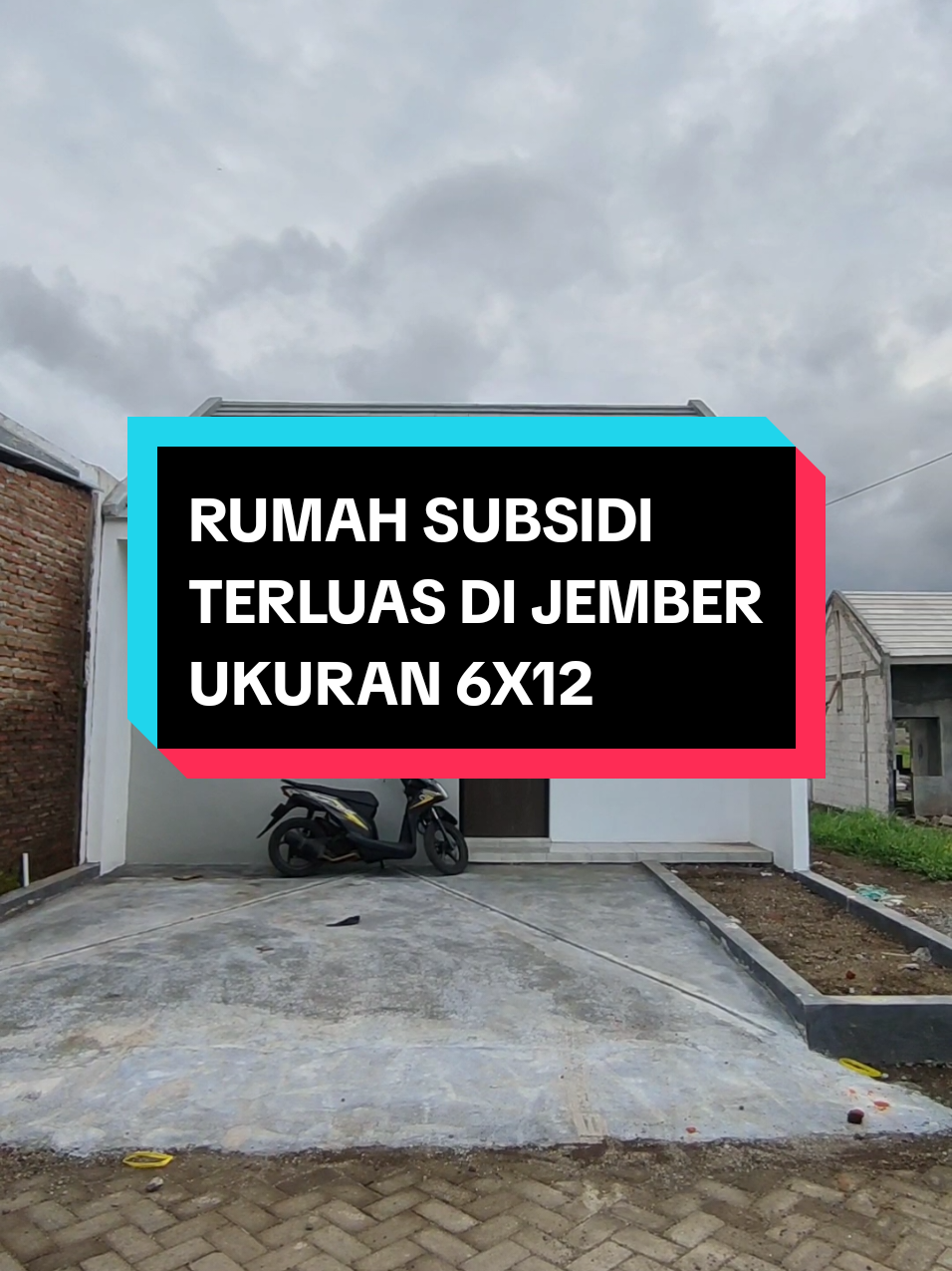 Rumah subsidi terluas dijember ukuran lebar 6m, panjang 12m luas tanah 72m² Rembangan Hill Residence  #rembanganhillresidence #rumahsubsidijember #rumahsubsidijemberkota #rumahsubsidipatrang #rumahsubsidijemberkampus #fyp #fypシ 