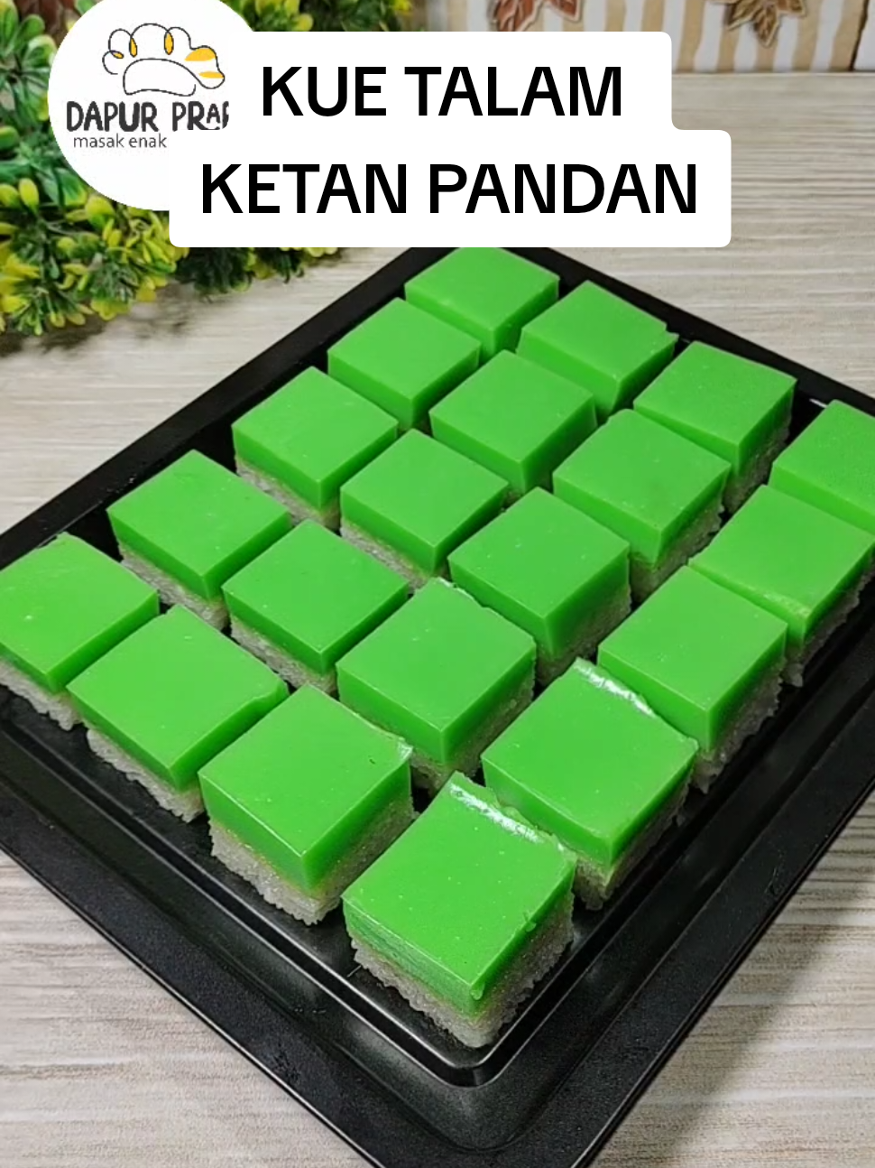 KUE TALAM KETAN PANDAN #kuetalam #kuetalamketan #kuetalampandan #dapurprabu