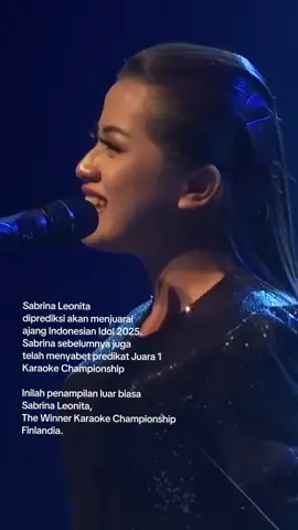 FULL VERSION, #shabrinaleonita pada Karaoke Championship,Finlandia. Putri #belitungtimur ini salah satu peserta favorit nitizen dalam ajang spektakuler Indonesian Idol 2025. Good luck @shabrina_leonita #indonesianidol2025  #foryou #fyp #adelecover #laguviral #shabrinaleonita  #indonesianidol #karaokechampionship #rcti 