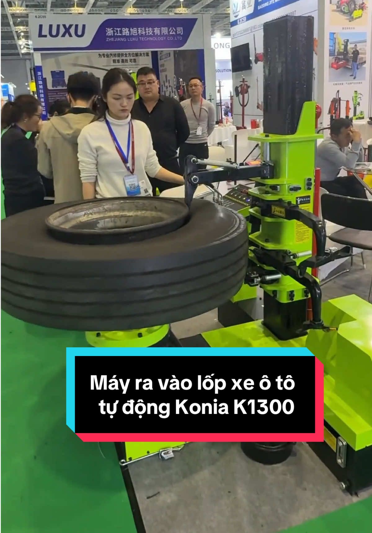 Máy ra vào lốp xe ô tô Konia K1300 #maythaovo #mayravaolop #mayravaolopxetai #mayravaoloptudong #mayravaovo #konia #k1300 #thietbigarage 