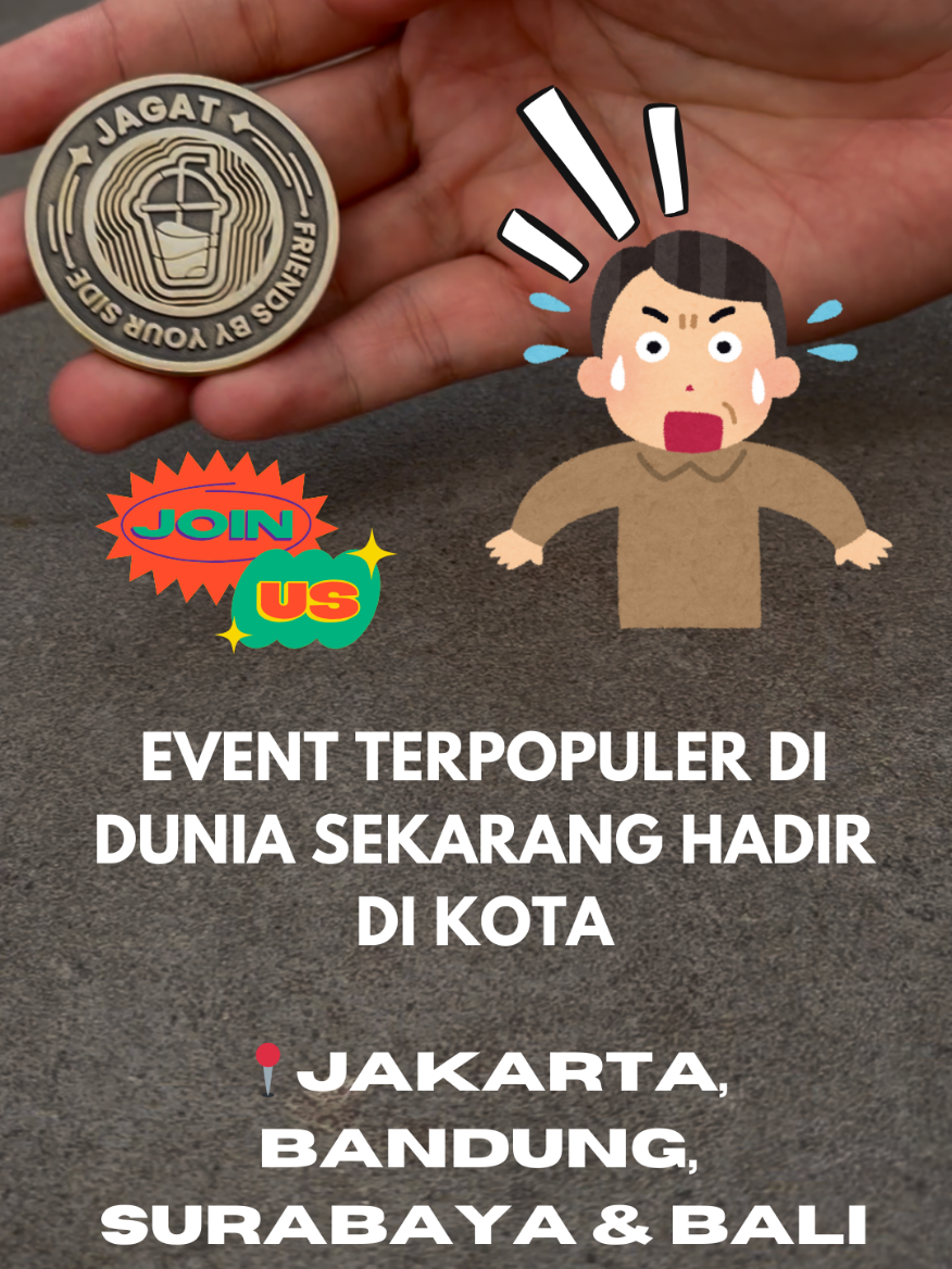 Cuma di Jagat Treasure Hunt, serunya dapet, hadiahnya juga dapet! Yuk, buruan ikutan!  #jagatcoinhunt #HartaKarunDiJkt #JelajahJakarta #huntthemouse