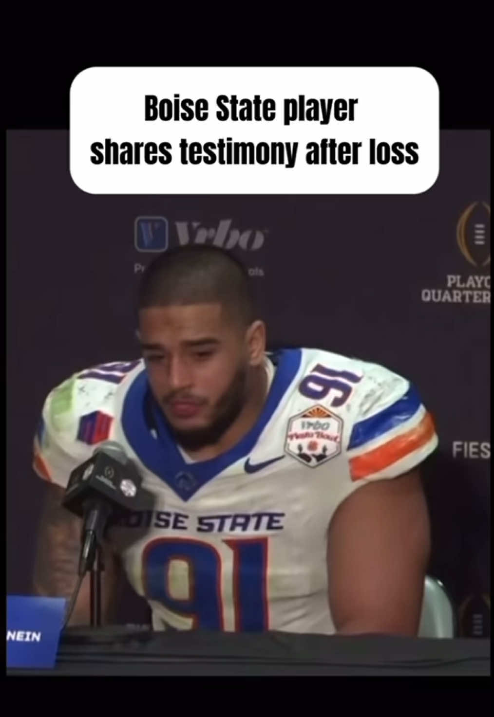 Glory to God #testimony #CollegeFootball #boisestate #christianathelete #faith #jesuslovesyou #godisgood #trustgod #football 