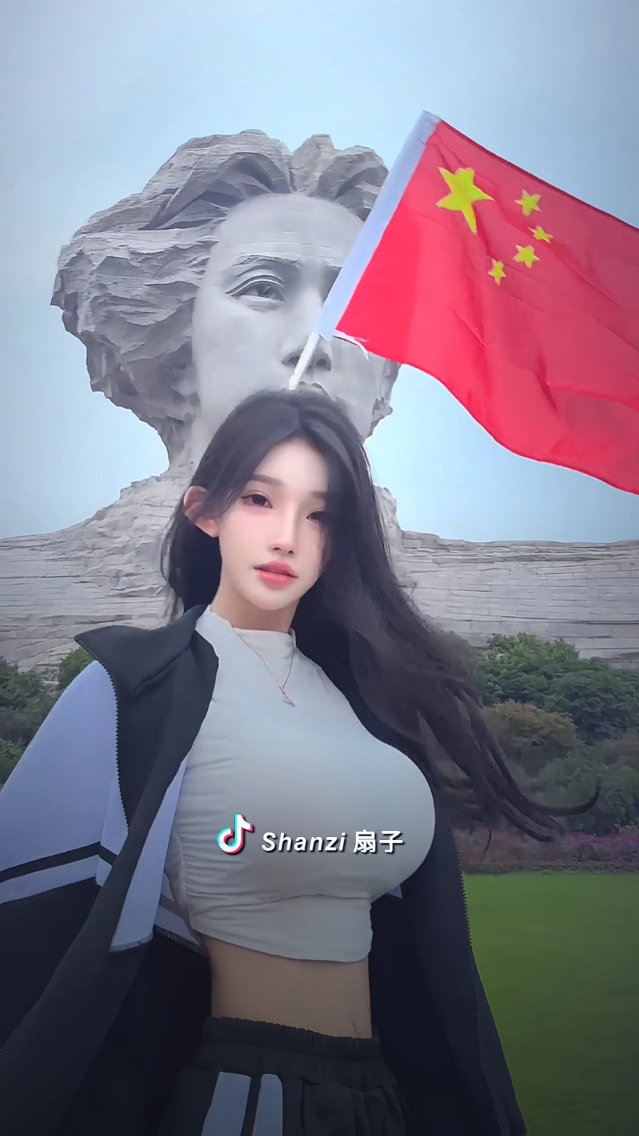 #douyin抖音 #hairstyle #chinesegirl #haircut #outfit #fyp #shanzi扇子 