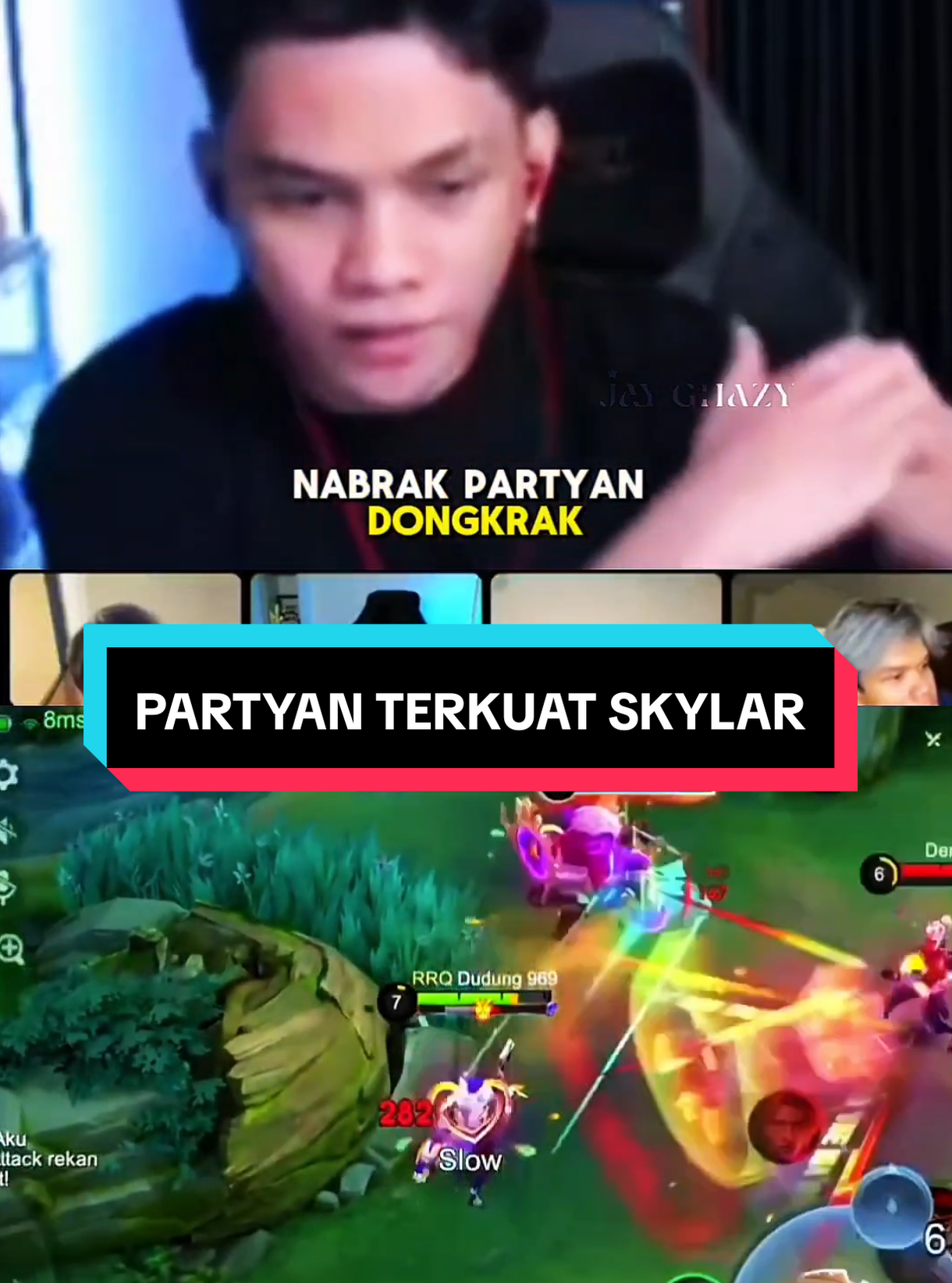 RAPS VS DONGKRAK SIAPA YG TERKUAT MENURUT SKYLAR #rrqskylar #skylar  #MLBBSkinGifts #MLBB #MobileLegendsBangBang 