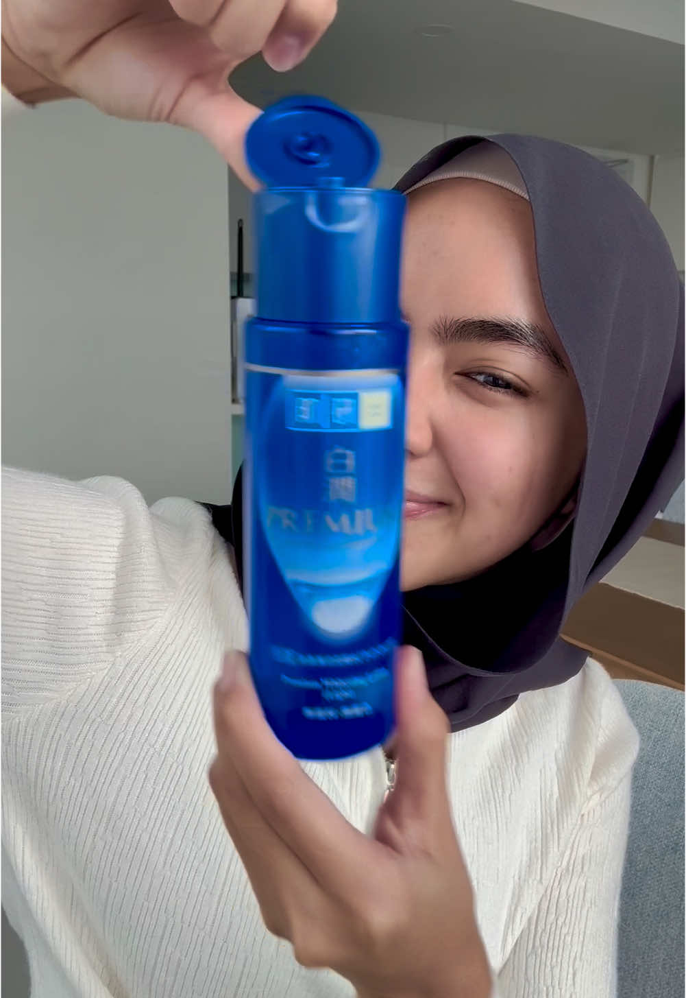 This is how i prep my skin for makeup! 💙 @Hada Labo MY  #HadaLaboMY  #HadaLaboRegime 