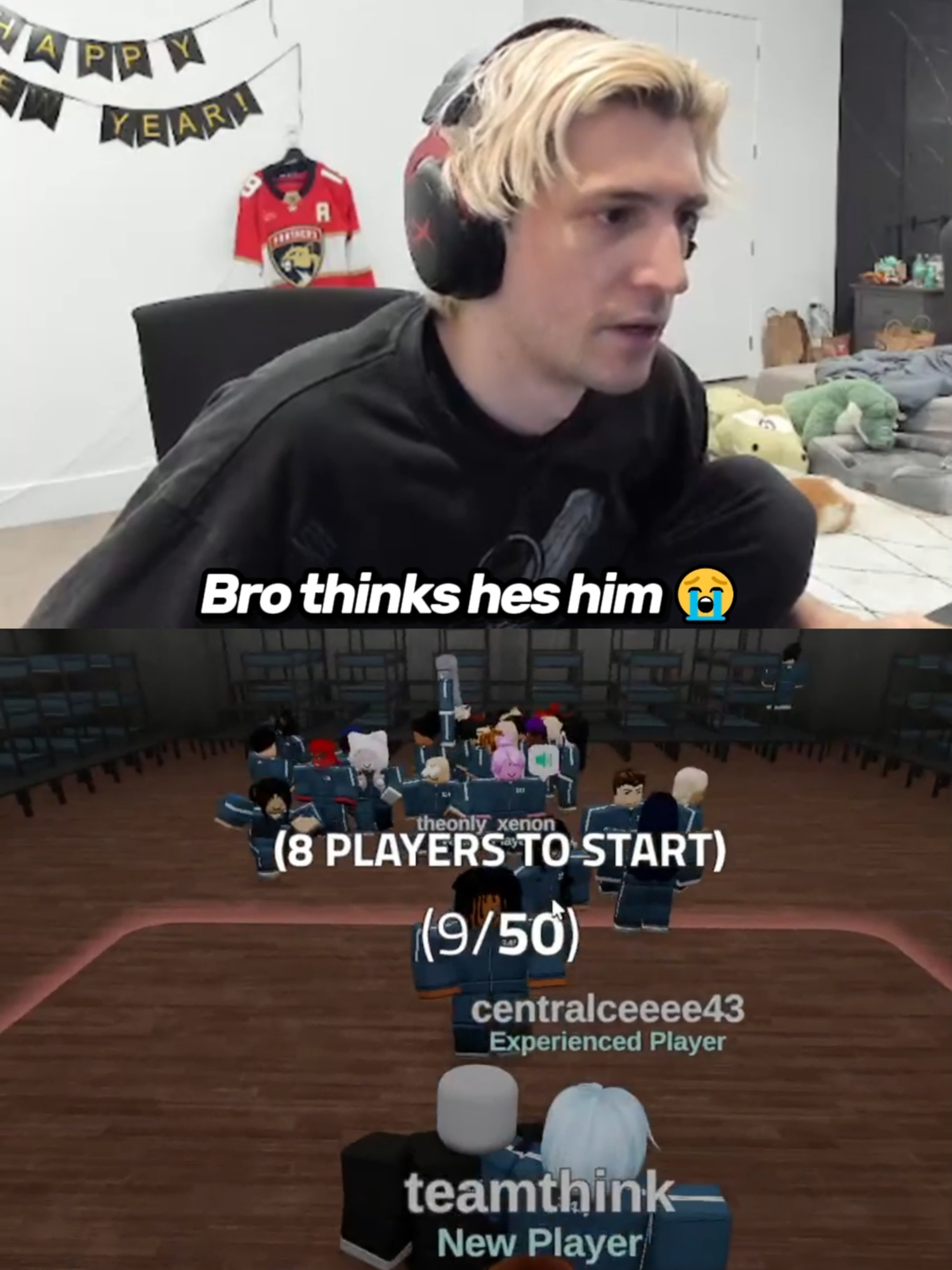 BRO IS NOT HIM 😭 #xqc #gaming #squidgame #robloxfyp #456