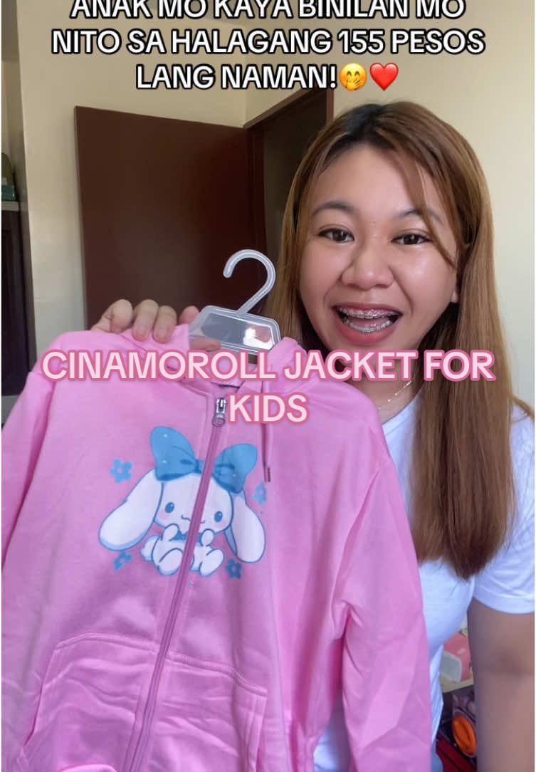 155 lang naman to mi! #cinamoroll #sanriocinnamoroll #sanrio #jacket #jackets #hoodiejacket #fyp #fypシ #fypシ゚viral #fypage 