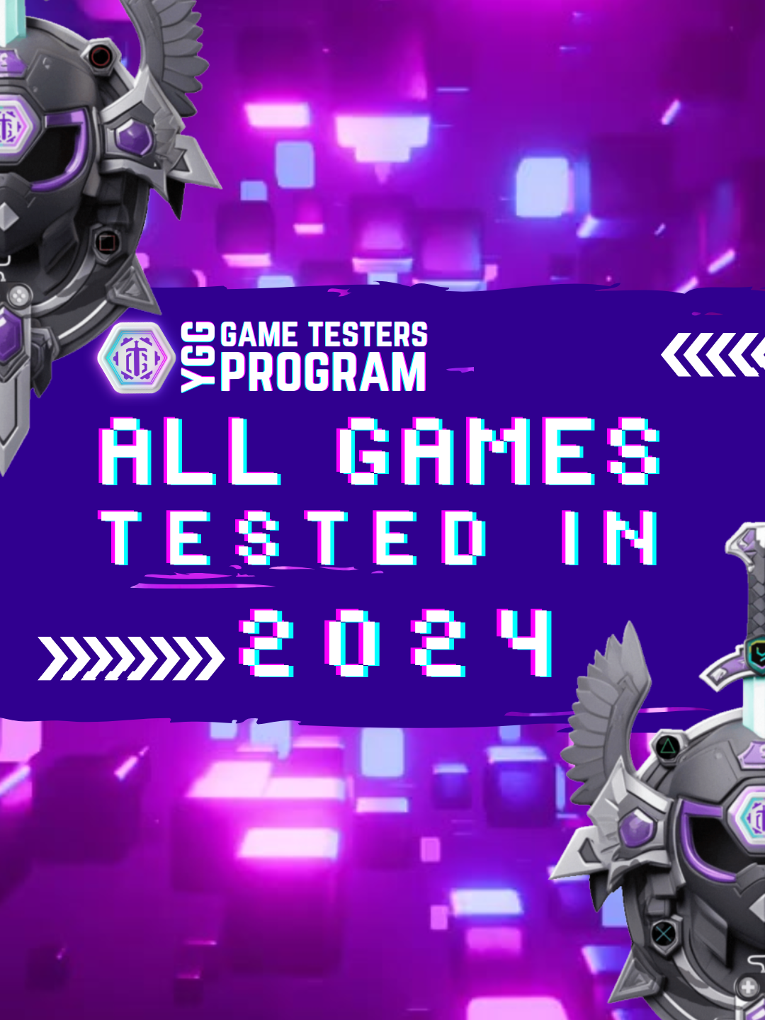 We have playtested 40+ #web3 games in 2024 🤯 Which among these games was your TOP 1? Let us know in the comsec! #YGGGameTestersProgram #fyppp #2025 #ygg #game #playtoearngames #gamer