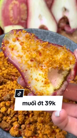 Muối ớt sấy cay nhẹ, hủ 500gr chà bá luôn nè mn , #duyenoioi #food #ancungtiktok #ReviewFood #mukbang ##muoiot 