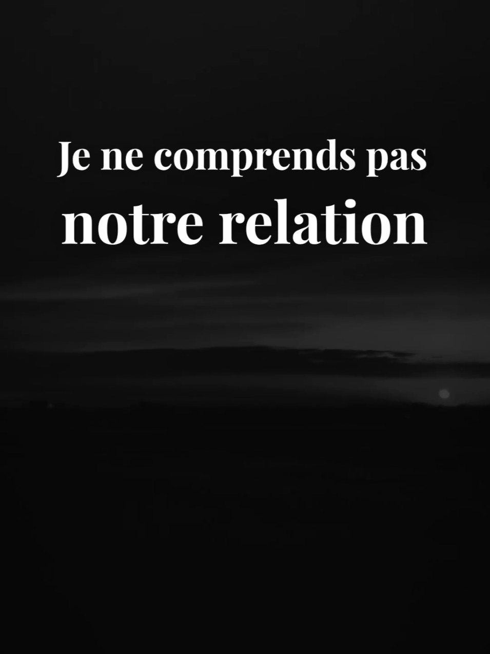 Je parle de ma relation compliquée avec quelqu'un. Parfois, nous sommes très proches comme des amis, et parfois, nous sommes plus que des amis. Mais il y a aussi des moments où cette personne me traite comme si on ne se connaissait pas. J'aimerais comprendre ses sentiments et savoir si nous pouvons avoir une relation stable sans complications. #rencontre #adieux #amour #séparation #espoir #persévérance #connexion #solitude #acceptation #reconstruction #sentiment #couple #jetaime #relation #coeurbrisé #amoureux #monamour #rupture #famille #Avectoi #mavie #promesses #geste #quotidien #patience #compréhension #sincérité #tendresse #douceur #bonheur #triste #manque #positive #mindset #authentic #focus #progress #Ignore #perseverance #failure #vérité #motivation #fierte #success #sensible #sagesse #karma #avenir #developpementpersonnel #leçondevie 