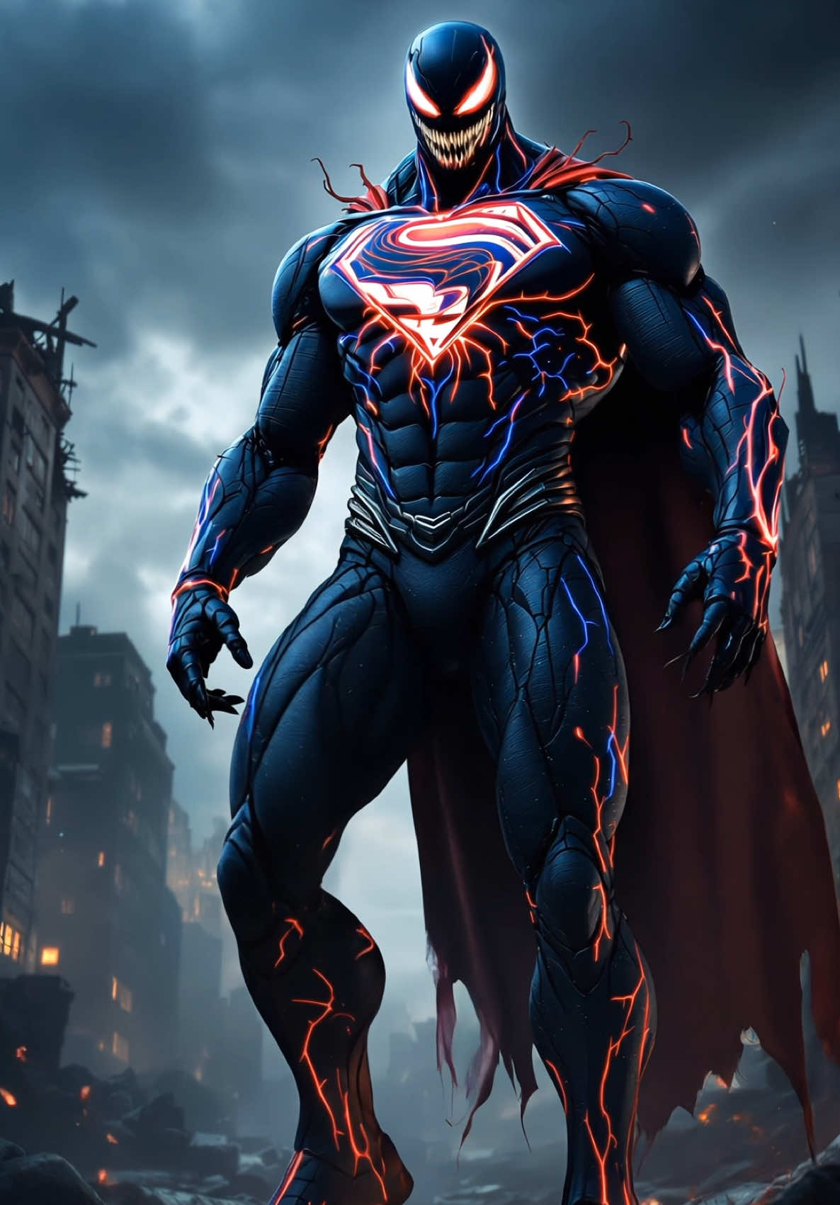 #creatorsearchinsights Maverl x Venom characters #marvelstudio  #fusion #10000 million Views in 3 seconds #3000 million follower tiktok #10000 million follower tiktok #venom #superman creator aiart