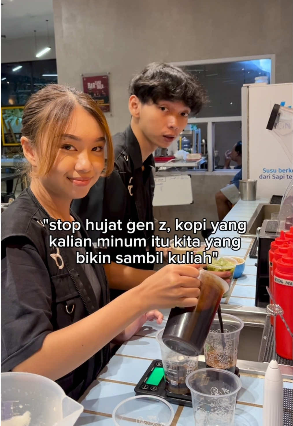 HIDUP GEN Z🖐️ #baristalife #baristaproblems #barista #coffeshopjogja #coffeeshopsolo 