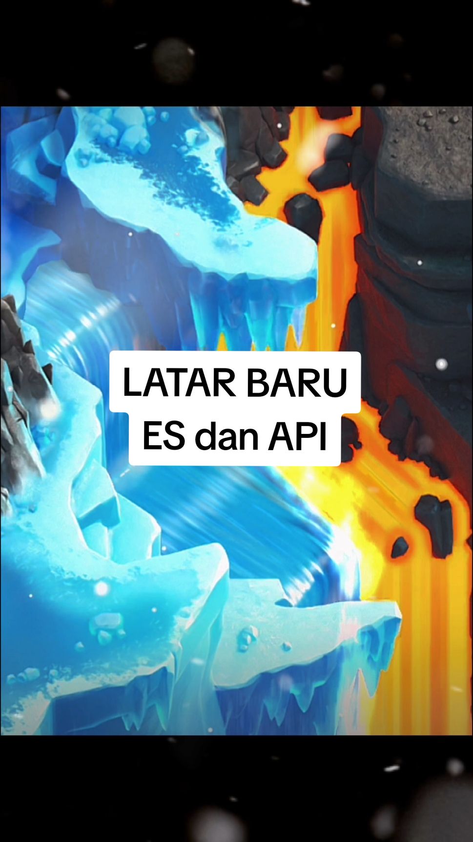 gimana menurut kalian bukankah ini bagus 🔥🔥 .. #clashofclans #coc #latar #baru #iceandfire #amazing #fyp 