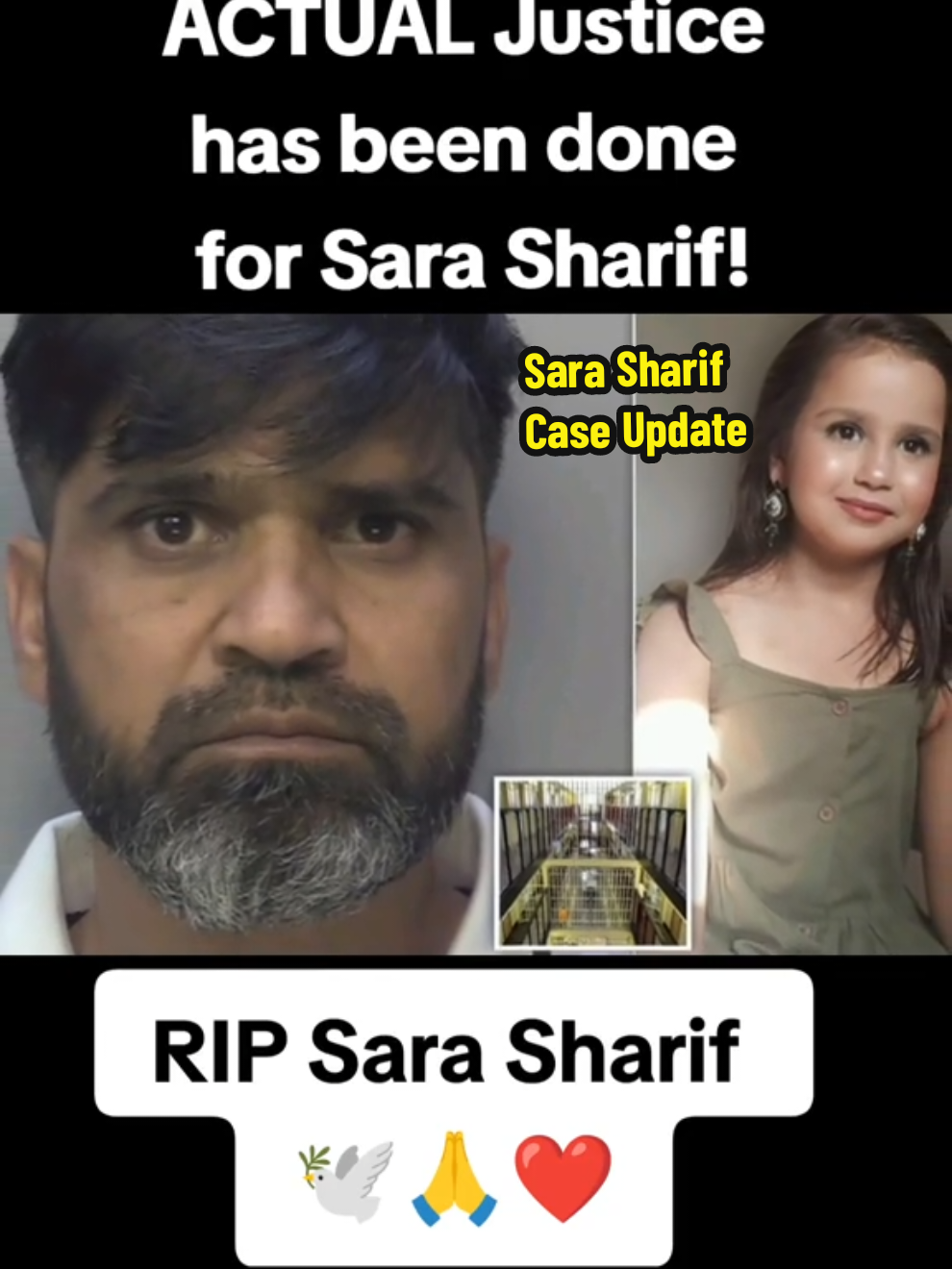 ACTUAL Justice ⚖️ has been done for Sara Sharif #sarasharif #urfansharif #breakingnews #uknews #worldnews #news #justice #sarasharifcase #tiktoknews #newsattiktok #fyp #viralvideotiktok #trends #uktrending #justiceserved #truecrime #crimetiktok #crime #crimestories #crimestory #ukcrime #unitedkingdom #sarasharifupdate #sarasharifjustice 